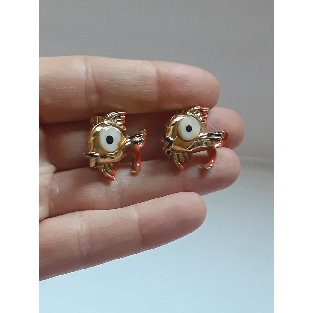 Vintage Goldfish‎ Costume Brooches